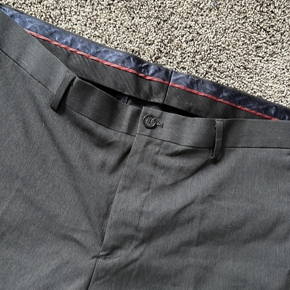Dark Gray Mens Dress Pants SZ 38 X 32 English Laundry - Picture 4 of 7